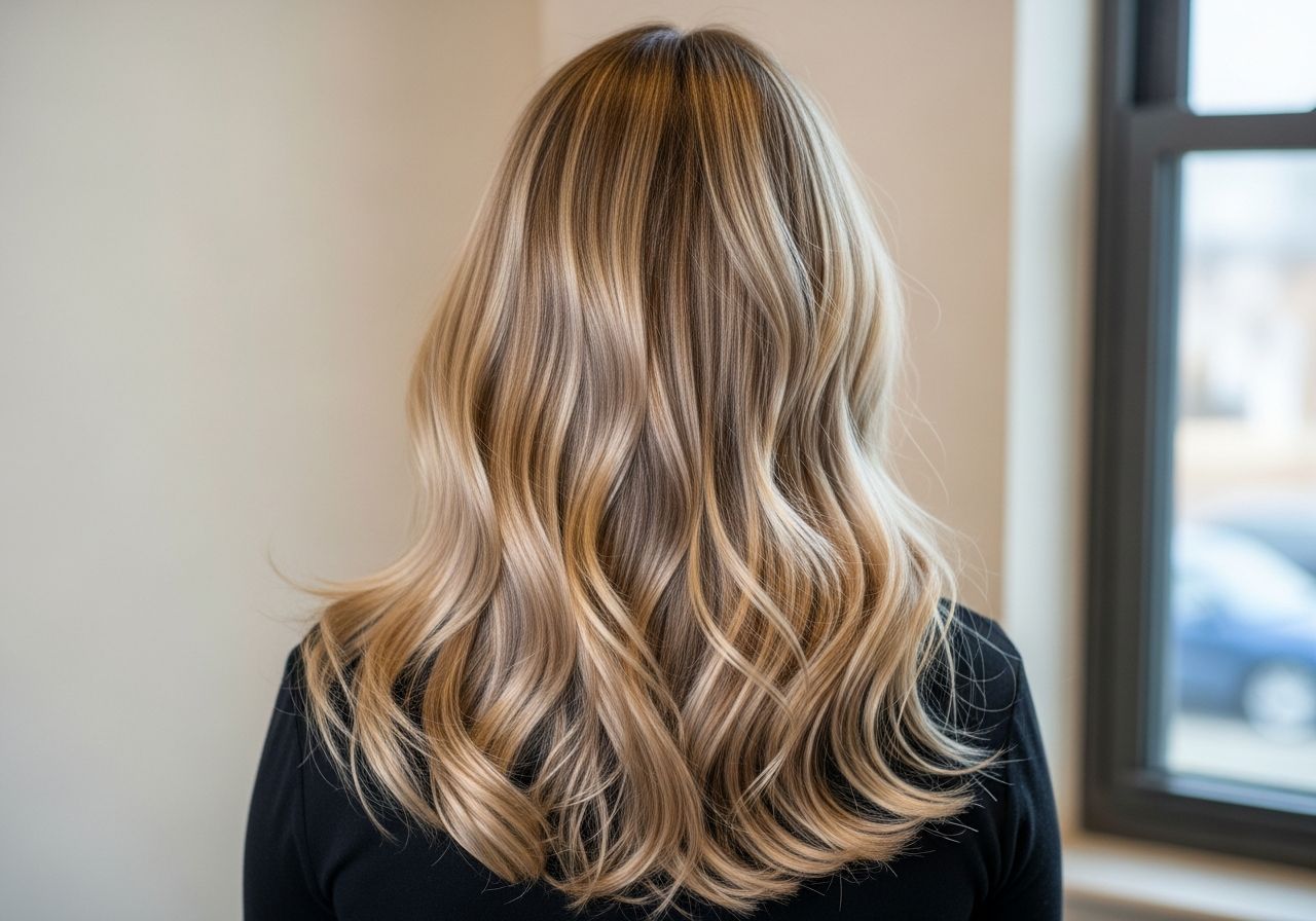 Natural blend hair extensions